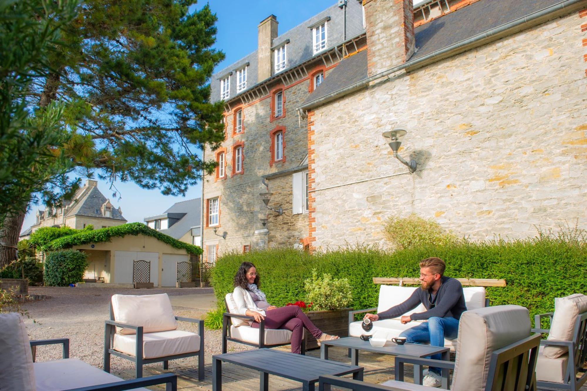 Vtf L'Hotel Des Bains Saint-Cast-le-Guildo Esterno foto